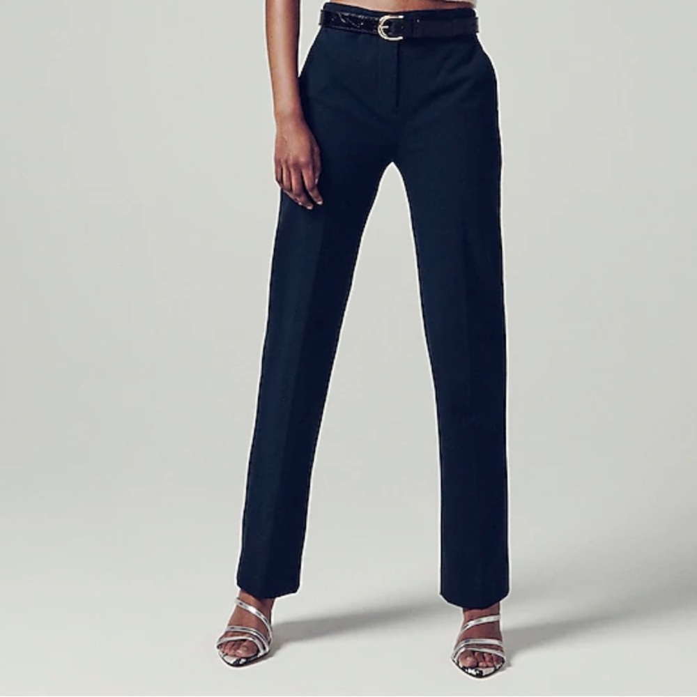 J Crew "Kate" navy dress pant.